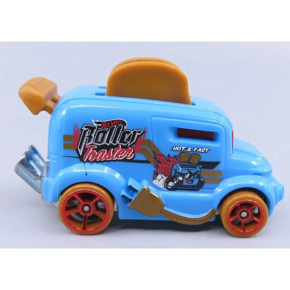 Hot Wheels ROLLER TOASTER Blue Fast Foodie 4/5 Diecast 1:64 Mattel Loose